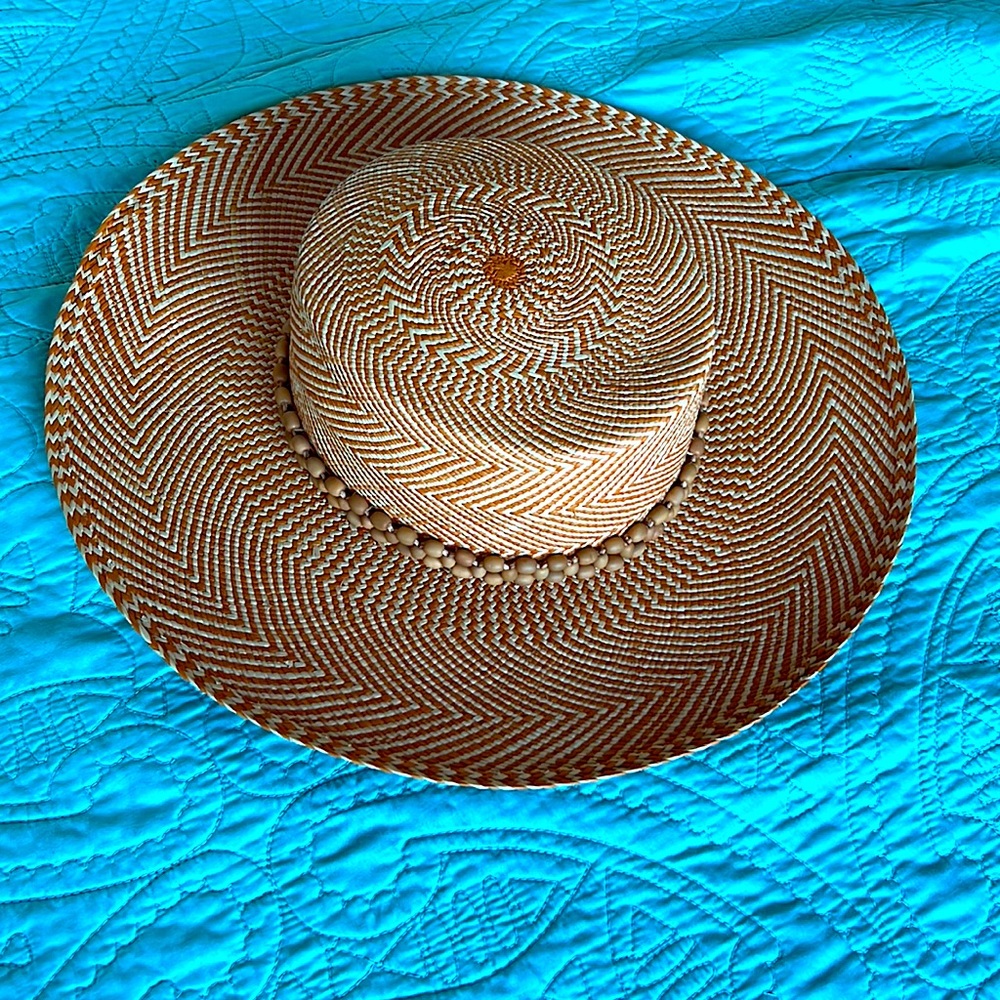 Free People straw hat by Artesano